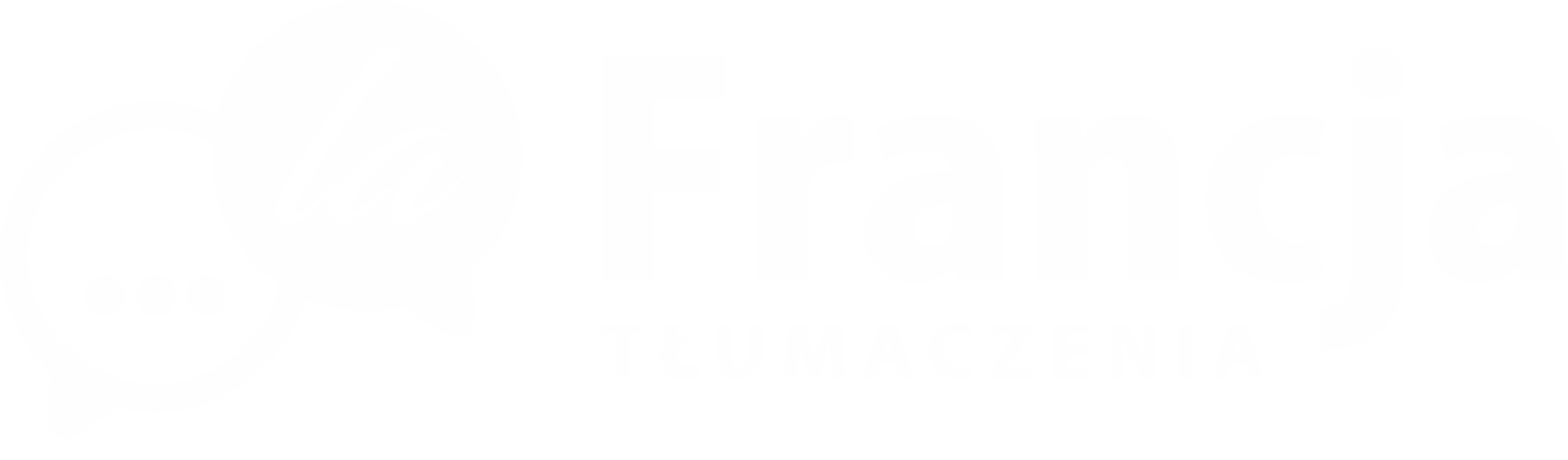 lafrancja logo białe